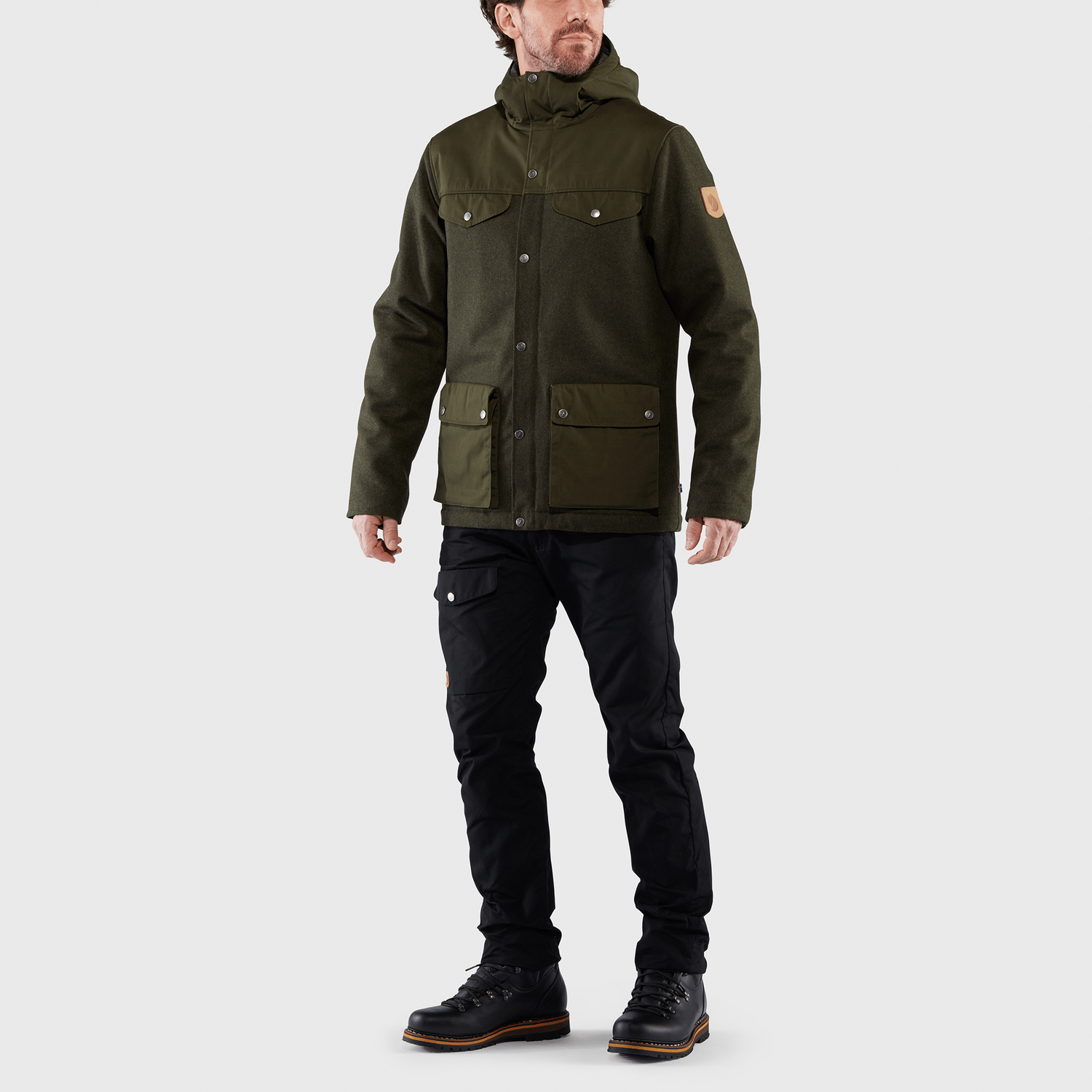 Fjällräven Greenland Re-Wool Jacket M | Fjällräven New Zealand
