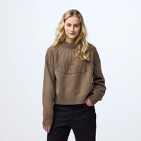 Övik Solid Jacquard Knit W