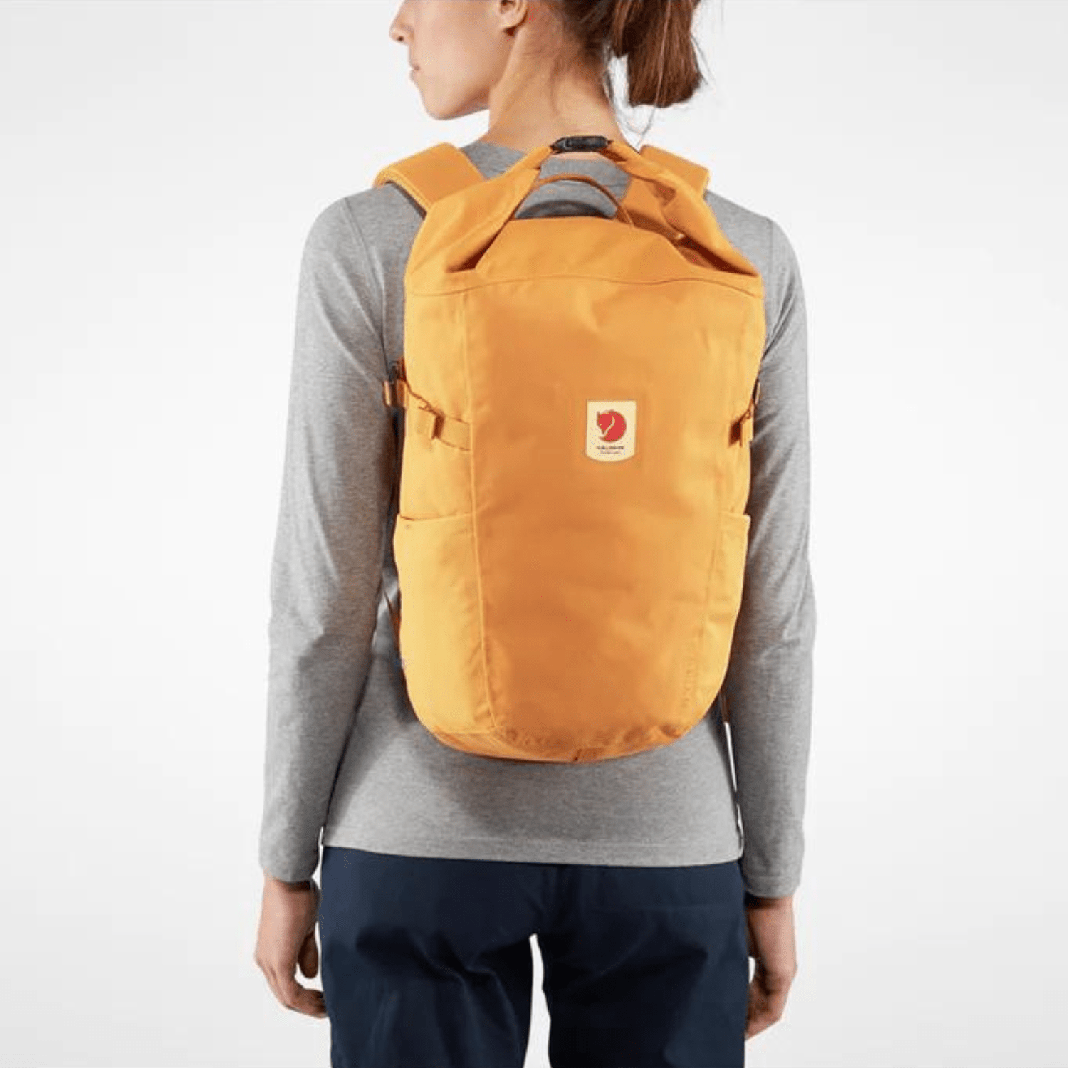 Fjallraven roll top top backpack