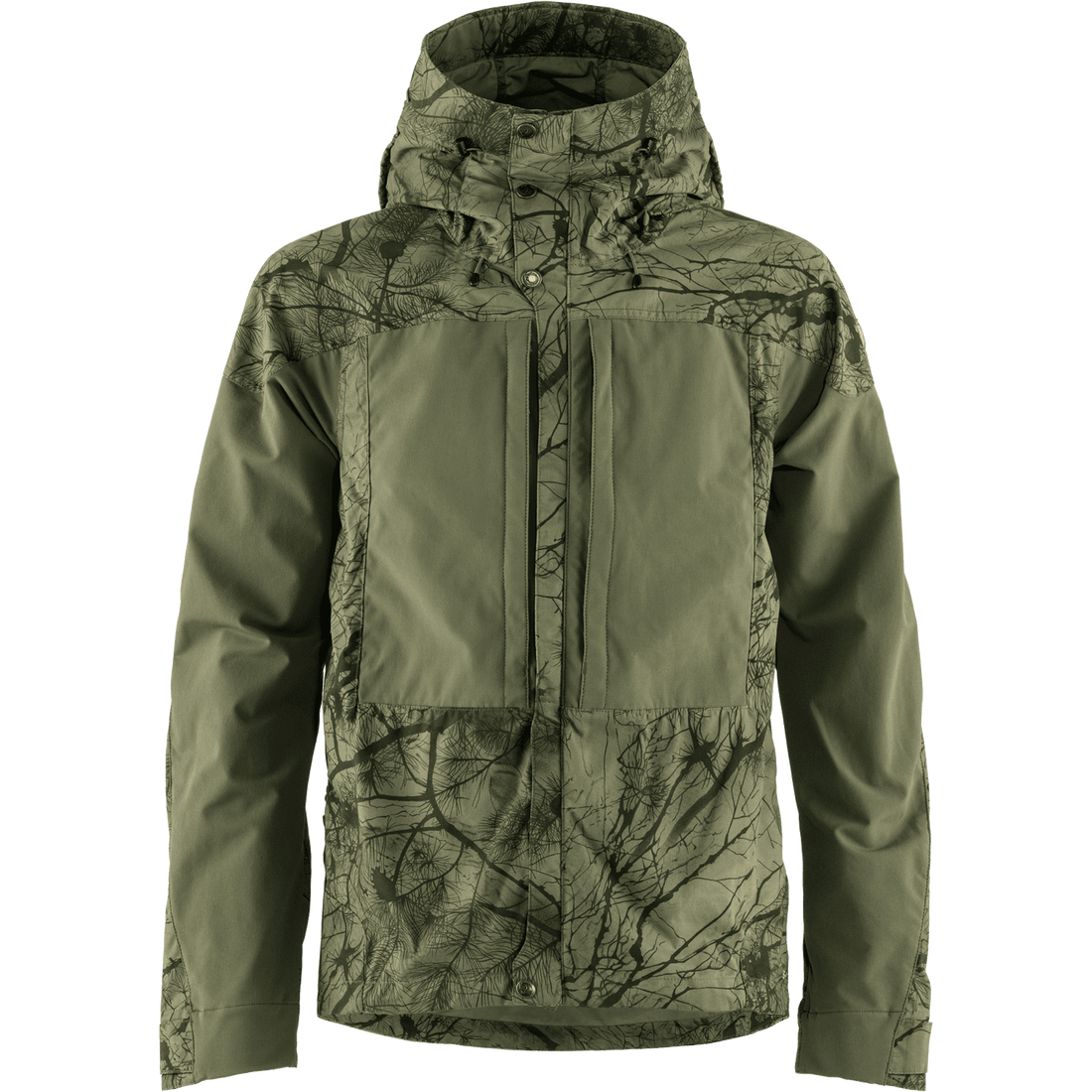 Fjällräven Keb Trekking Jacket for men 626-625 - Green Camo-Laurel Green