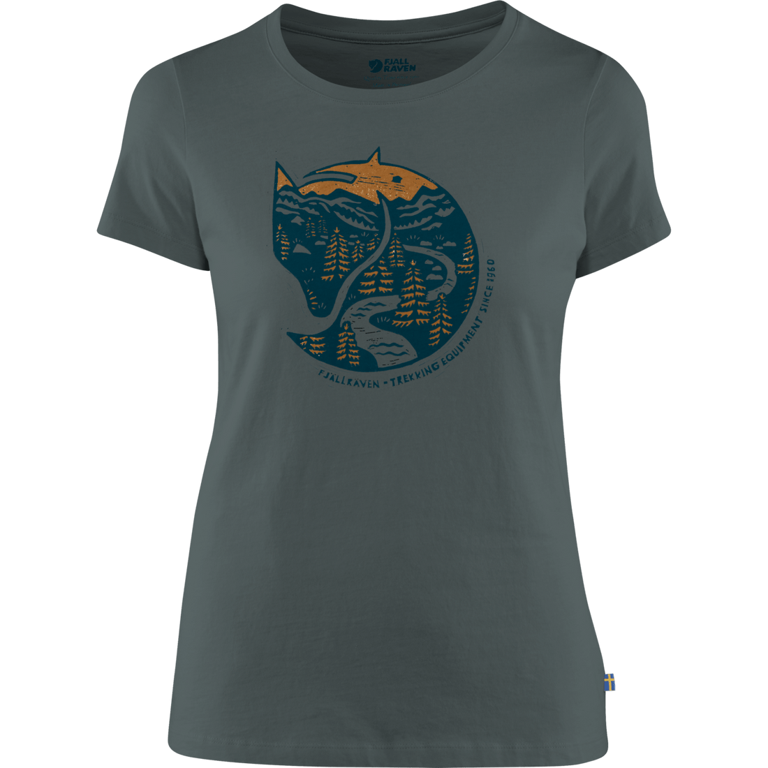 Arctic Fox Print T-shirt W