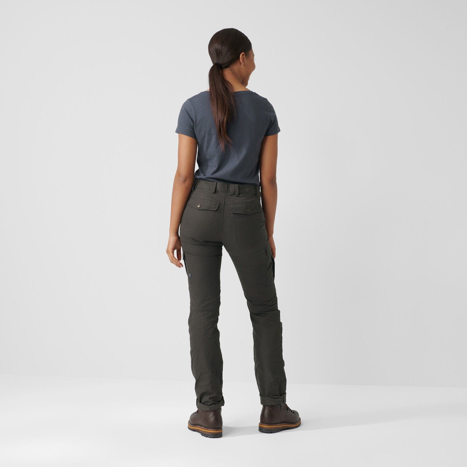 Fjallraven Karla Pro Womens Trousers Curved Lightweight Hiking Pants Fjallraven New Zealand