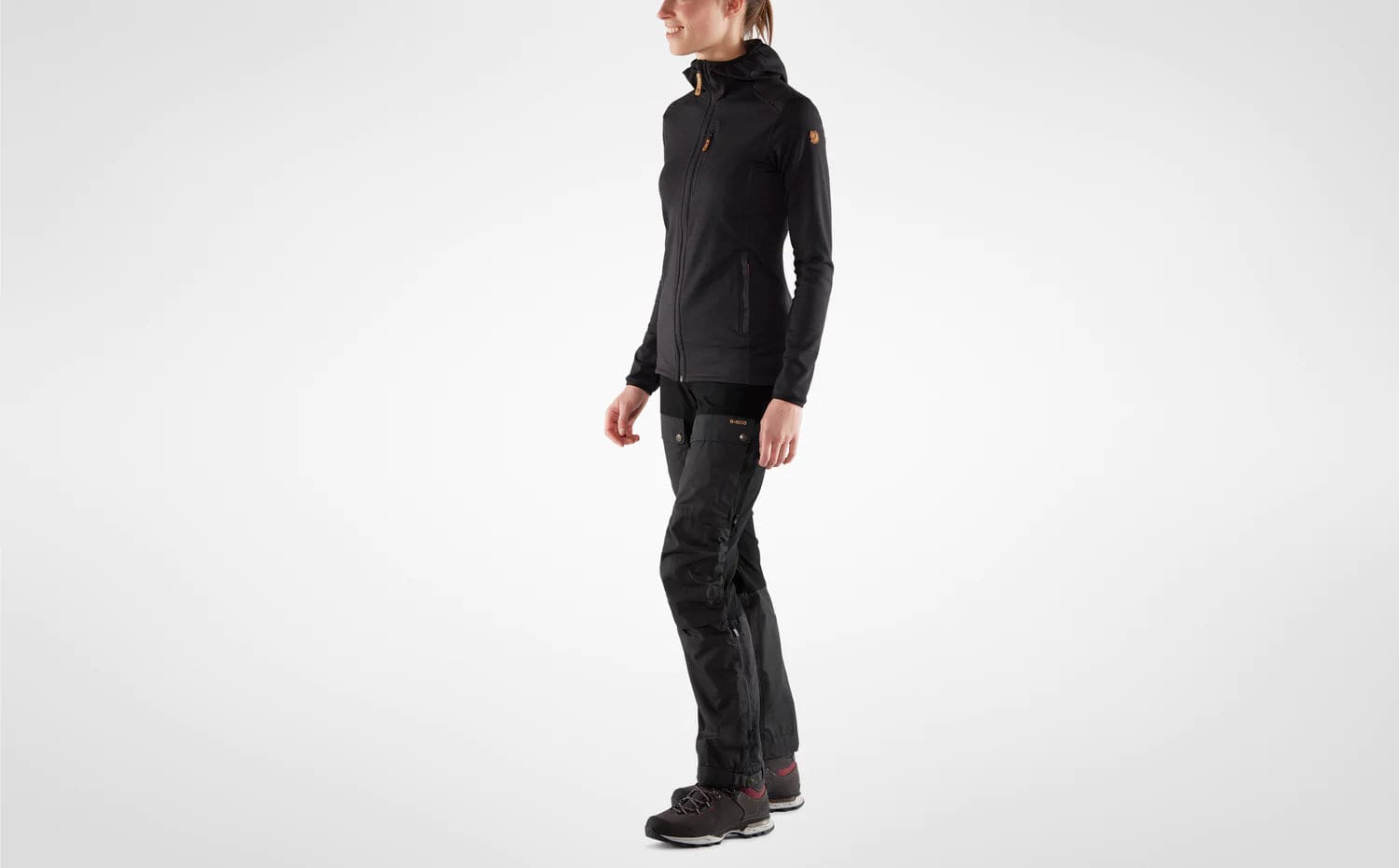 Keb curved trousers w short shop