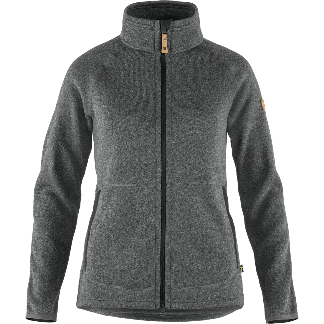 Övik Fleece Zip Sweater W