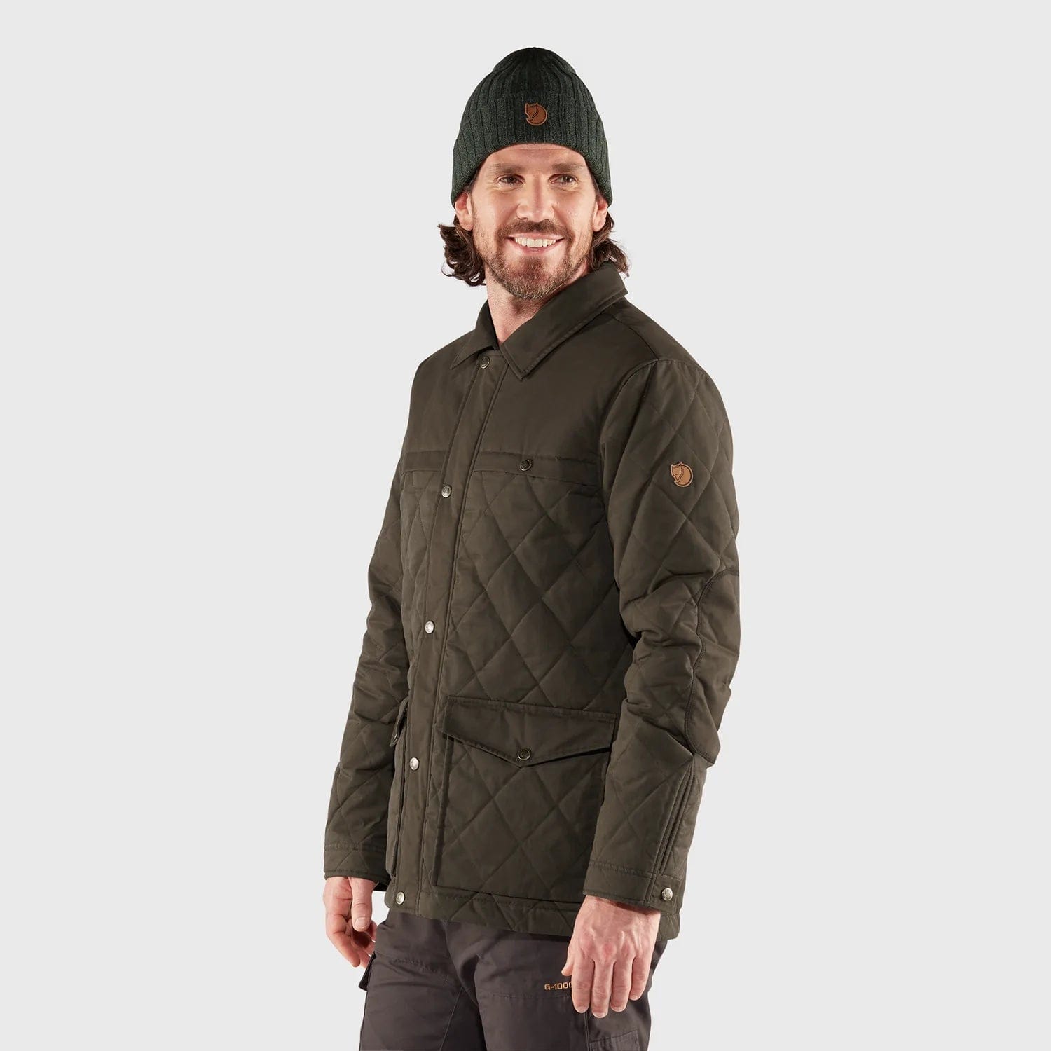 Quilted wool jacket store