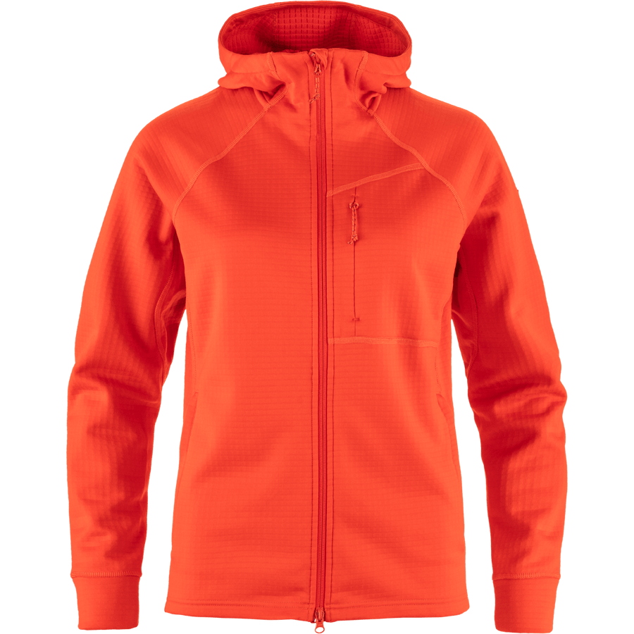 Abisko Grid Fleece Hoodie W