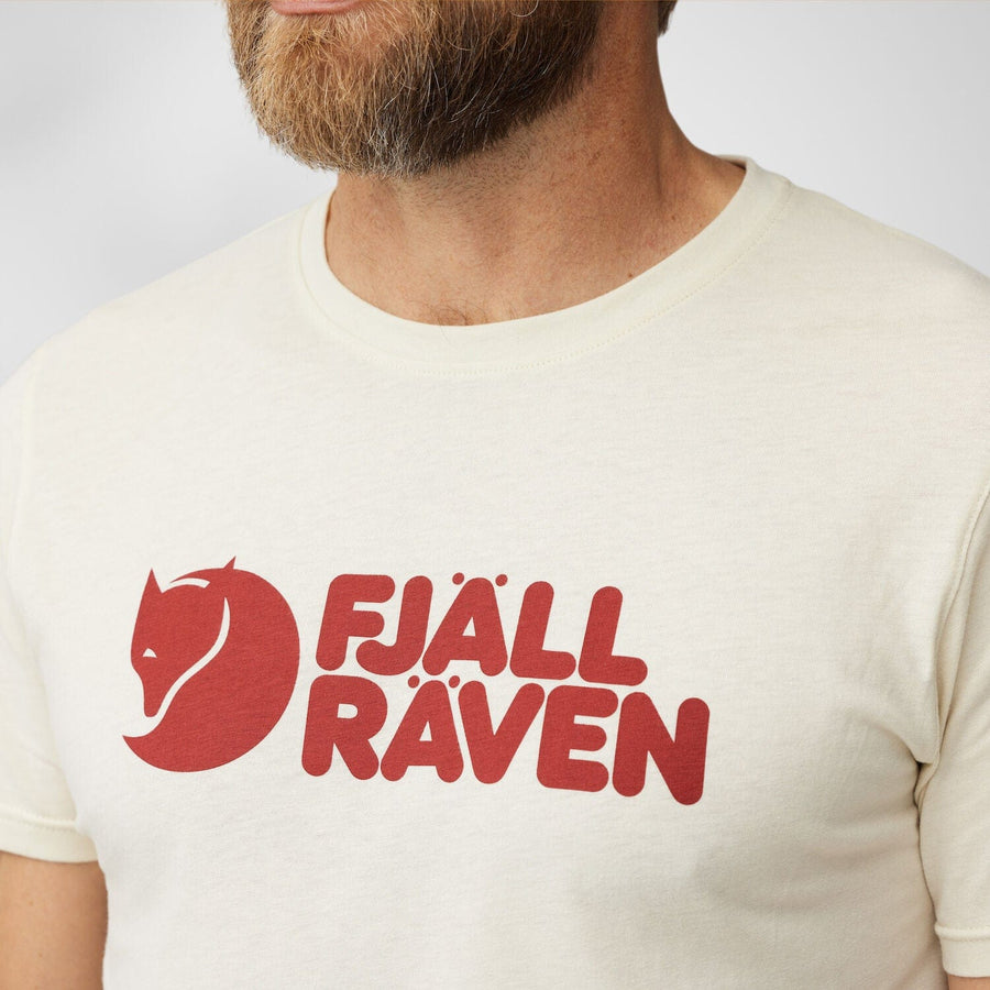 Fjallraven Logo Mens Short Sleeve T Shirt Outdoor Base Layer Fjallraven New Zealand