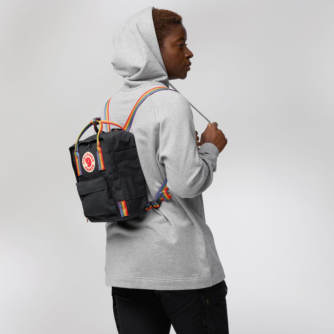kanken mini backpack nz Fjällräven Kånken Rainbow Mini Backpack