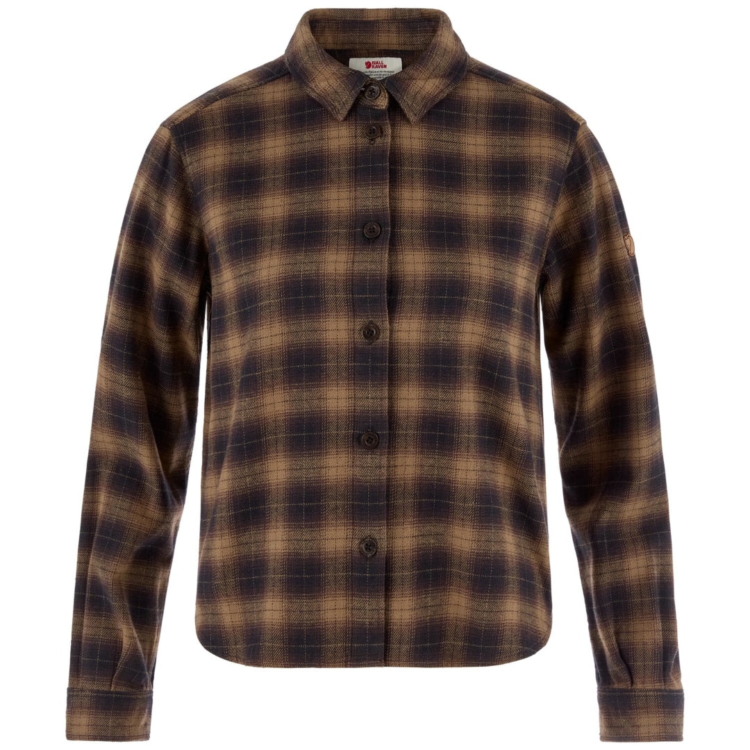 Övik Boxy Flannel Shirt LS W