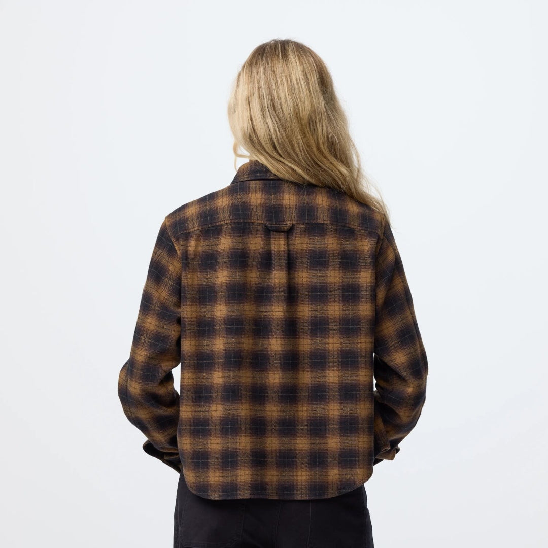 Övik Boxy Flannel Shirt LS W