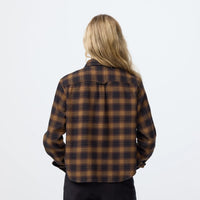 Övik Boxy Flannel Shirt LS W