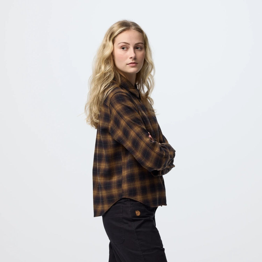 Övik Boxy Flannel Shirt LS W