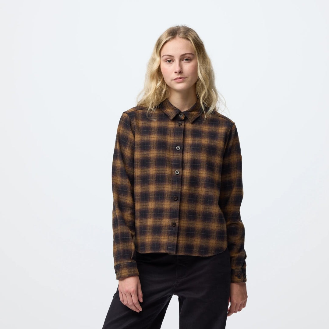Övik Boxy Flannel Shirt LS W