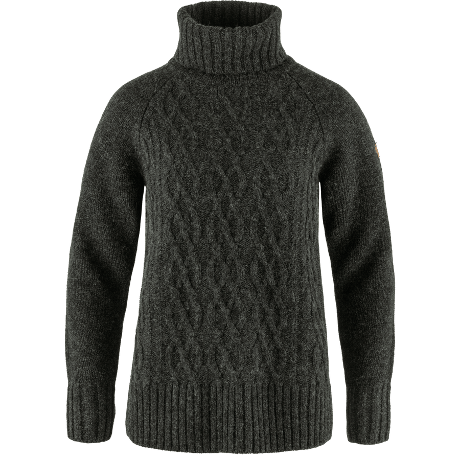 Övik Cable Knit Roller Neck W