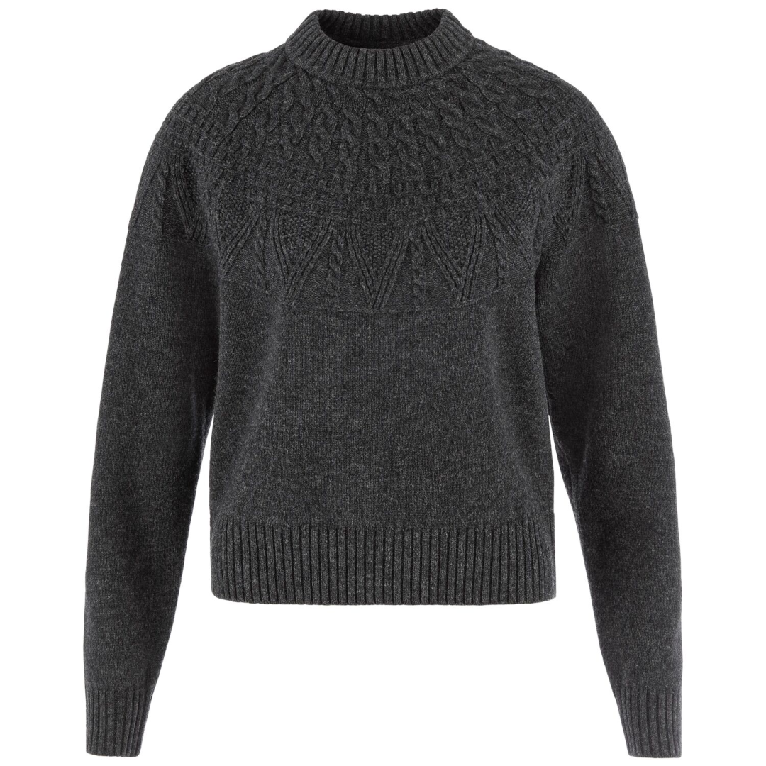 Övik Solid Jacquard Knit W