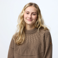 Övik Solid Jacquard Knit W