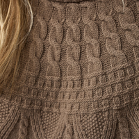 Övik Solid Jacquard Knit W