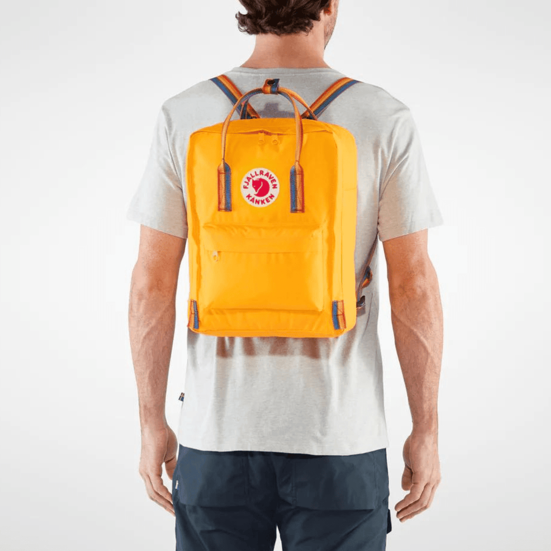 Fjallraven kanken mini daypack top warm yellow