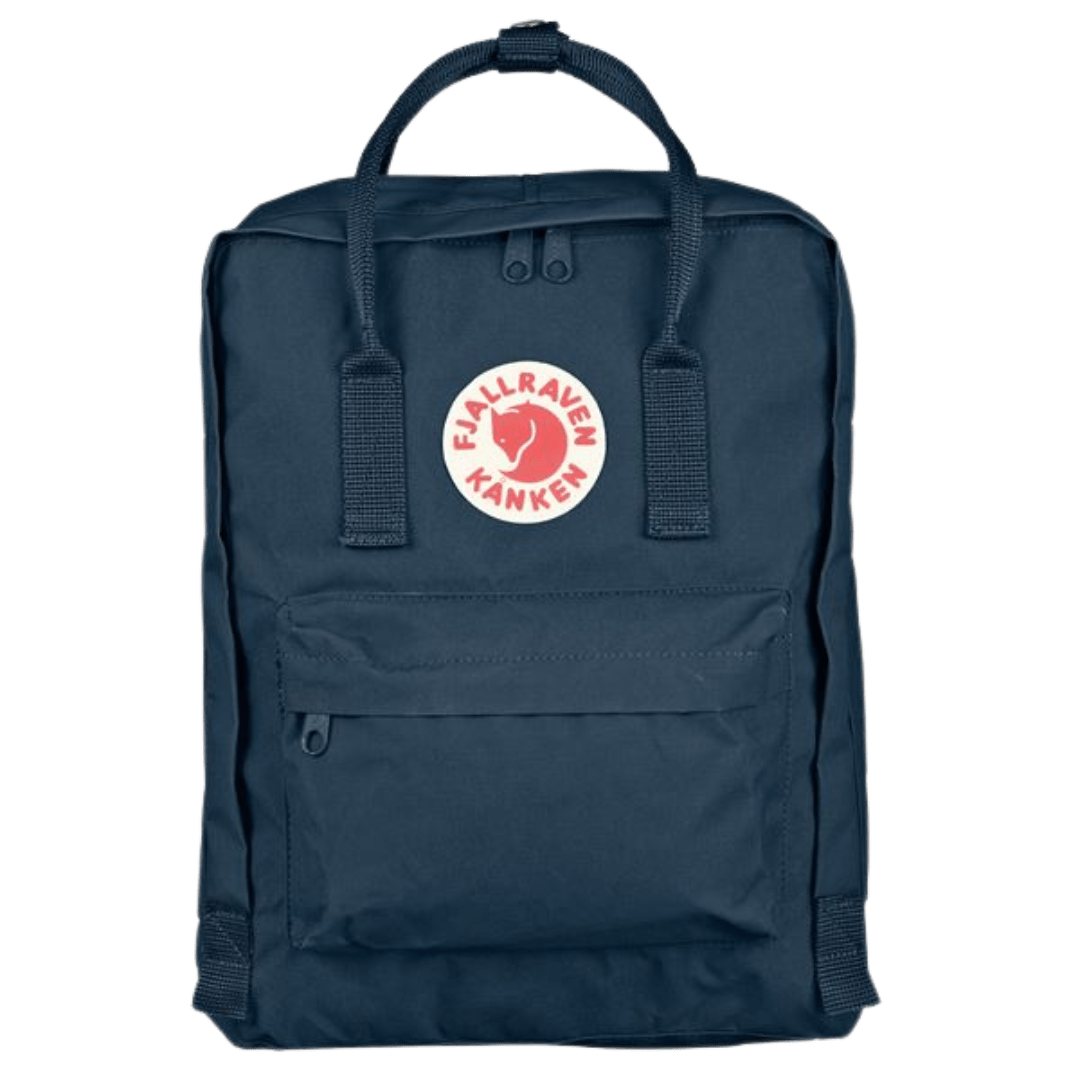 Deep blue top fjallraven kanken