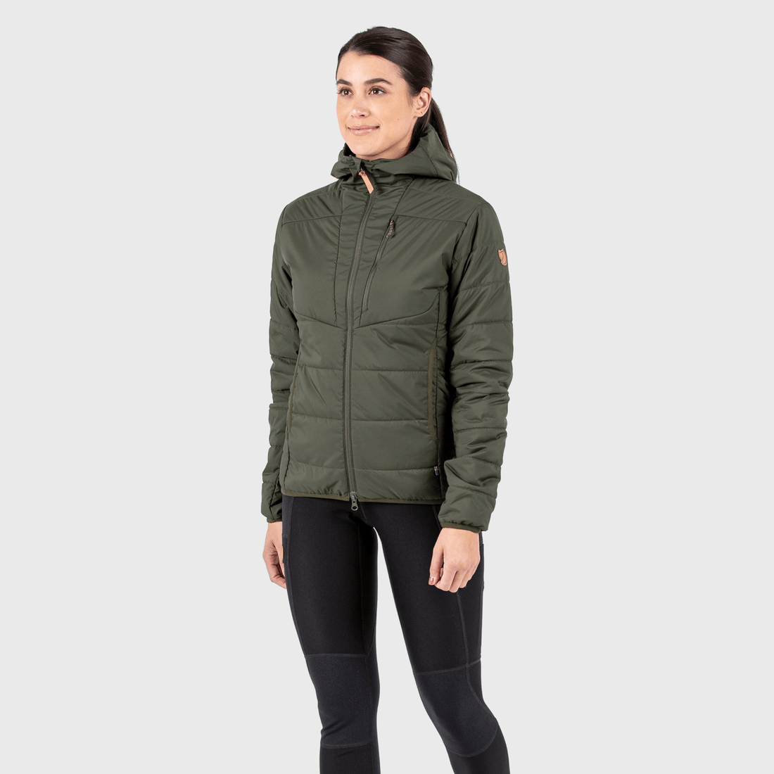 Fjallraven Keb Womens Padded Hoodie Padded Hiking Trekking Jacket Fjallraven New Zealand