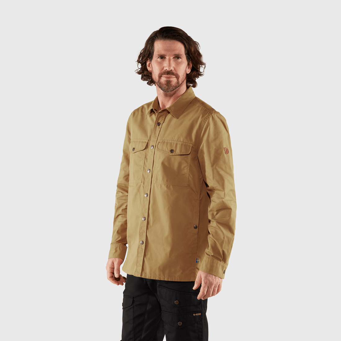 Fjallraven Singi Mens Overshirt Hiking Trekking Shirt Fjallraven New Zealand