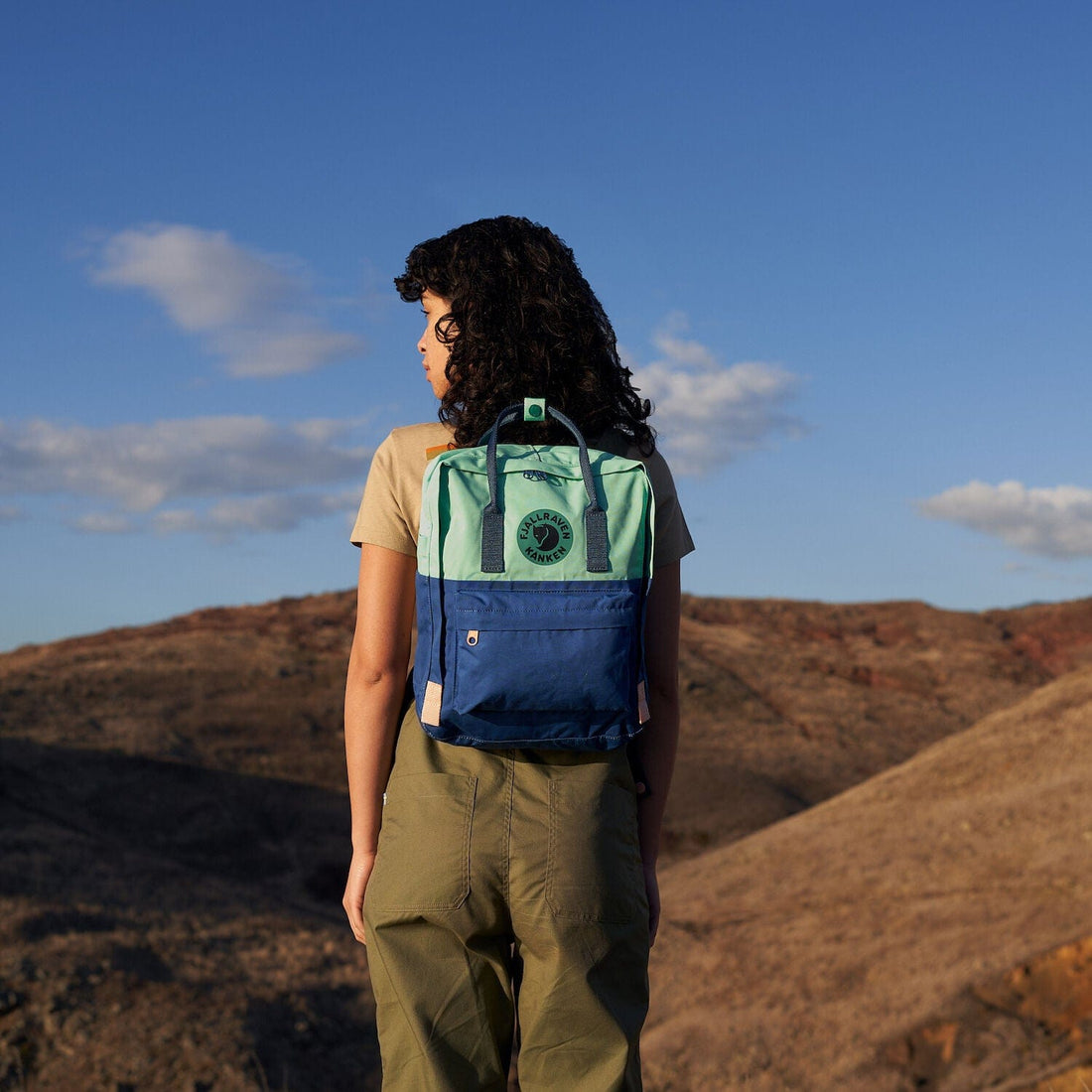 Blue green on sale kanken